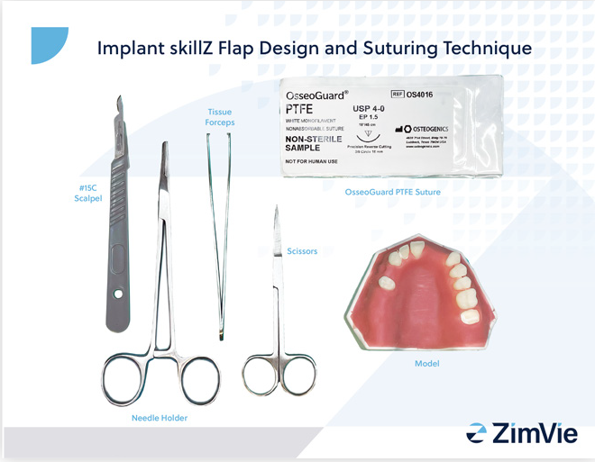 Implant skillZ™ Flap Design and Suturing Technique